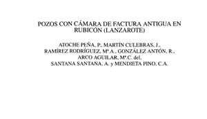 Pozos Con Camara De Factura Antigua En Rubicon