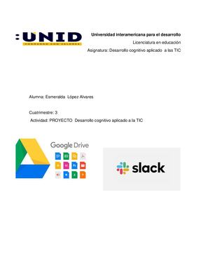 Proyecto Final Desarrollo Cognitivo Esmeralda Lopez