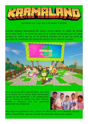 Revista Karmaland 15 Julio