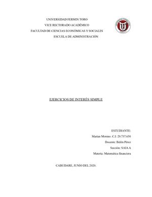 Interés Simple Marian Moreno 29 737 650