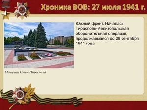 27 июля хроника вов.