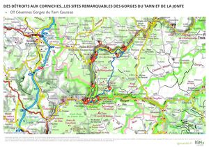 Itinéraire Rando 3 Jours Sites Remarquables Des Gorges Du Tarn Et De La Jonte