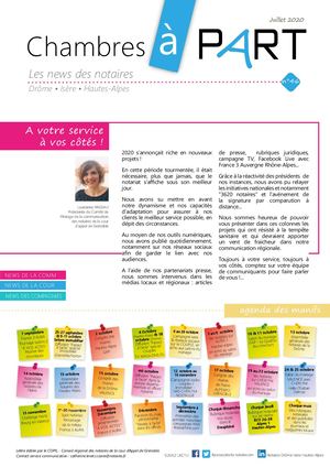 News Chambre A Part Juillet 2020