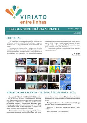 Jornal Viriato Entre Linhas 3ºP 2019/20