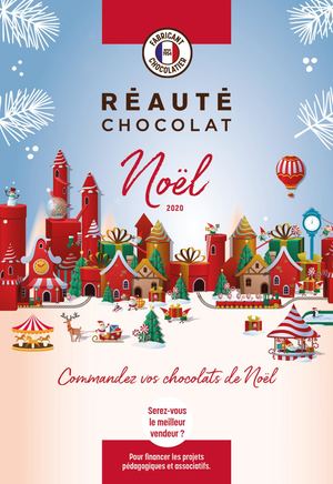 Catalogue RÉAUTÉ CHOCOLAT Noël 2020 | Écoles & Associations