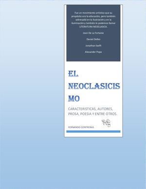 Literatura Neoclasisismo