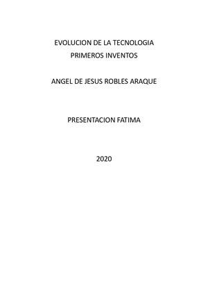 Evolucion De La Tecnologia