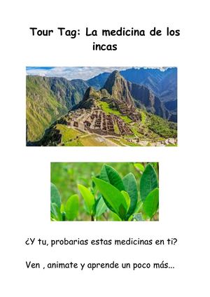 La Medicina De Los Incas