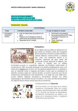 Xinca Tarea