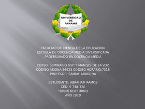 Ppt Apoyos Didacticos Y Voz