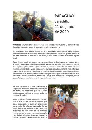 En tiempo de pandemia - Paraguay y Argentina