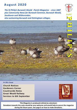 August 2020 St Philips Burwash Weald