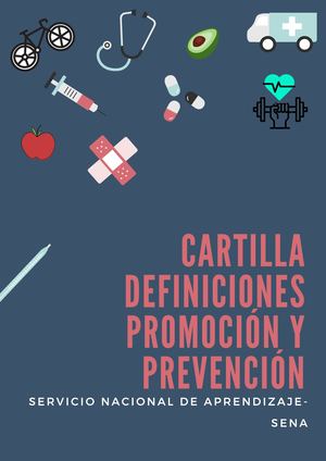 Cartilla Promoción Y Prevención Grupo 5