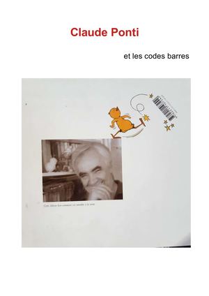 Claude Ponti Codes Barres