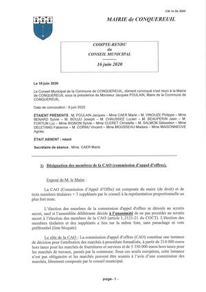 Cr N°2 16 06 2020 Caer