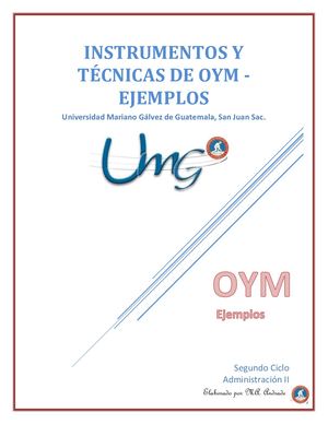Instrumentos Oym Ejemplos
