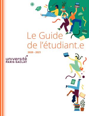 Guide de l'Etudiant.e Paris-Saclay 2020-2021