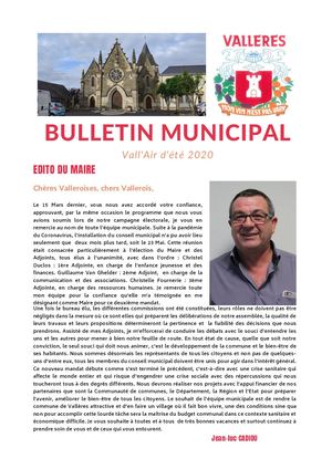 Bulletin municipal Juillet 2020