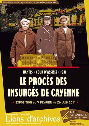 Catalogue de l'exposition Le procès des insurgés de Cayenne