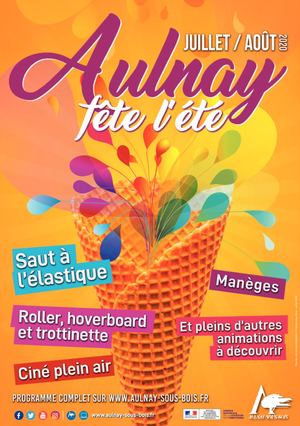 Aulnay fête l'été Juillet-Août 2020