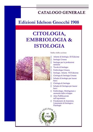 Citologia, Embriologia E Istologia