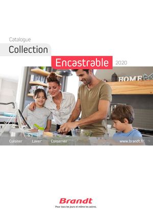 Catalogue Brandt Encastrable 2020