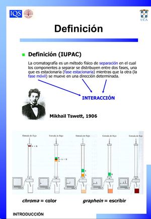 Introduccion Cromatografia