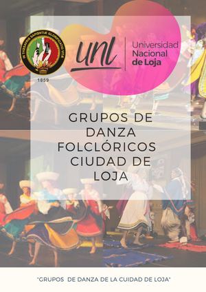 Grupos de danza - Ciudad de Loja