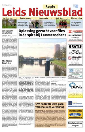 Leids Nieuwsblad Regio 30 07 2020