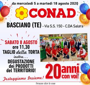 2017P Volantino CONAD PERS NORD 657 BASCIANO ANNIVERSARIO