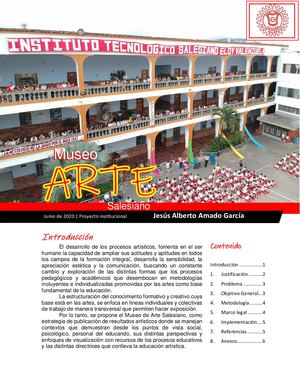 Proyecto Museo De Arte Salesiano