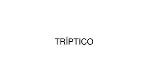 Tríptico