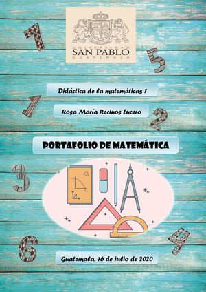 Portafolio de Matemáticas 1