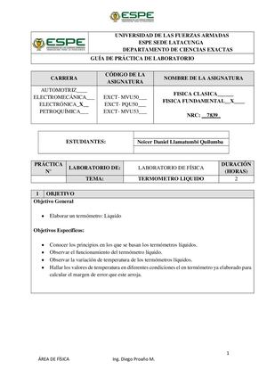 Llamatumbi Guialab Termometro Liquido