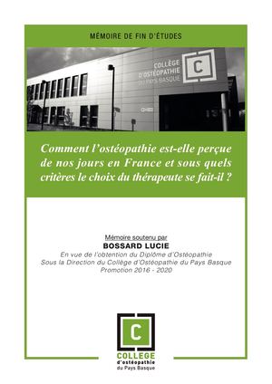 Mémoire Bossard Lucie