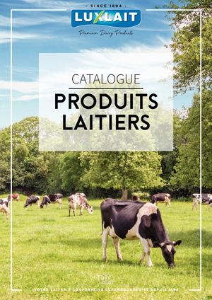 Luxlait - Porduits laitiers