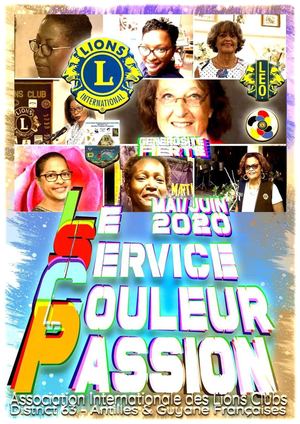 Editorial Mai Juin 2020 - District 63 Antilles et Guyane françaises du Lions Clubs International (2019-2020)