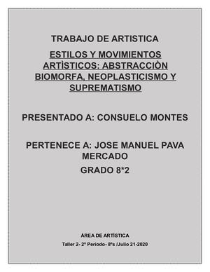 Trabajo De 2 Periodo De Artristica Ok