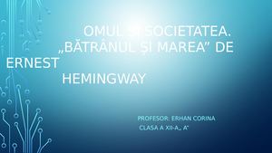 Batranul Si Marea 3 Lectii