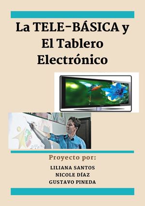 Telebasica Y Tablero Electronico