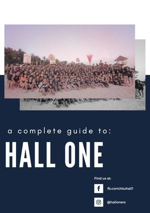 A Complete Guide to Hall One