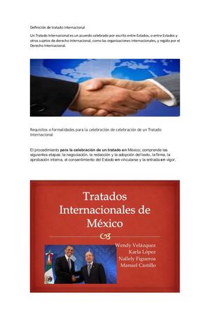 Tratado Internacional 2