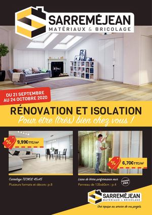 Sarremejean Catalogue Renovation Isolation