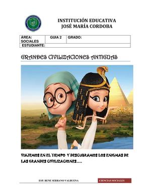 CIVILIZACIONES ANTIGUAS