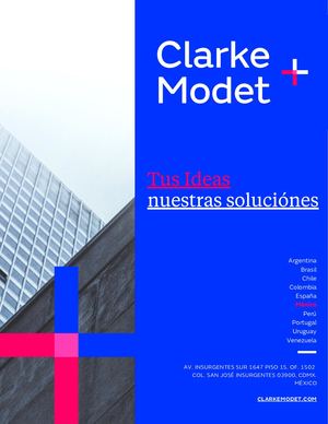 ClarkeModet México - Presentación Corporativa