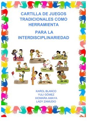 Cartilla De De Juegos