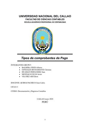 Grupo 7 Comprobantes De Pago