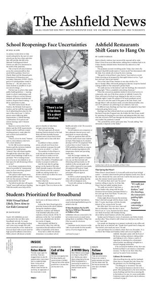 The Ashfield News August 2020