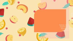 Rutina Diaria E Importancia De La Alimentacion Saludable