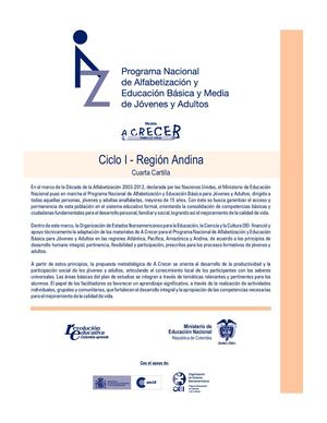 Cartilla 4 Región Andina